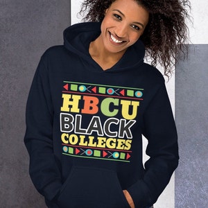 Unisex Hoodie - HBCU cool trendy style black colleges unisex apparel men women positive gear &lt;&lt;All Over Print Version also in store&gt;&gt;