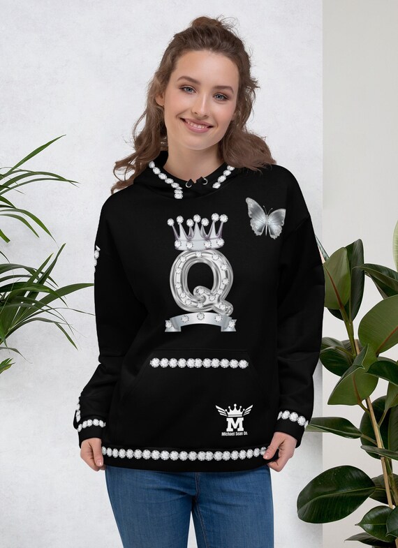 Cool Estilo Moderno Ropa Sudadera Con Capucha Para Mujer Queen
