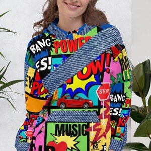 Unisex Hoodie - Money drip Jeans power love music 2.0 cool trendy style festive apparel DXG 190