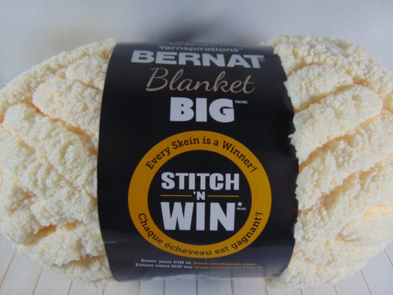 Yarnspirations Bernat Blanket Big Yarn Flax Etsy