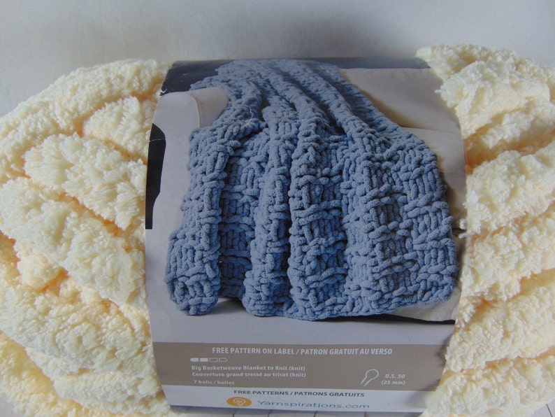 Yarnspirations Bernat Blanket Big Yarn Flax Etsy