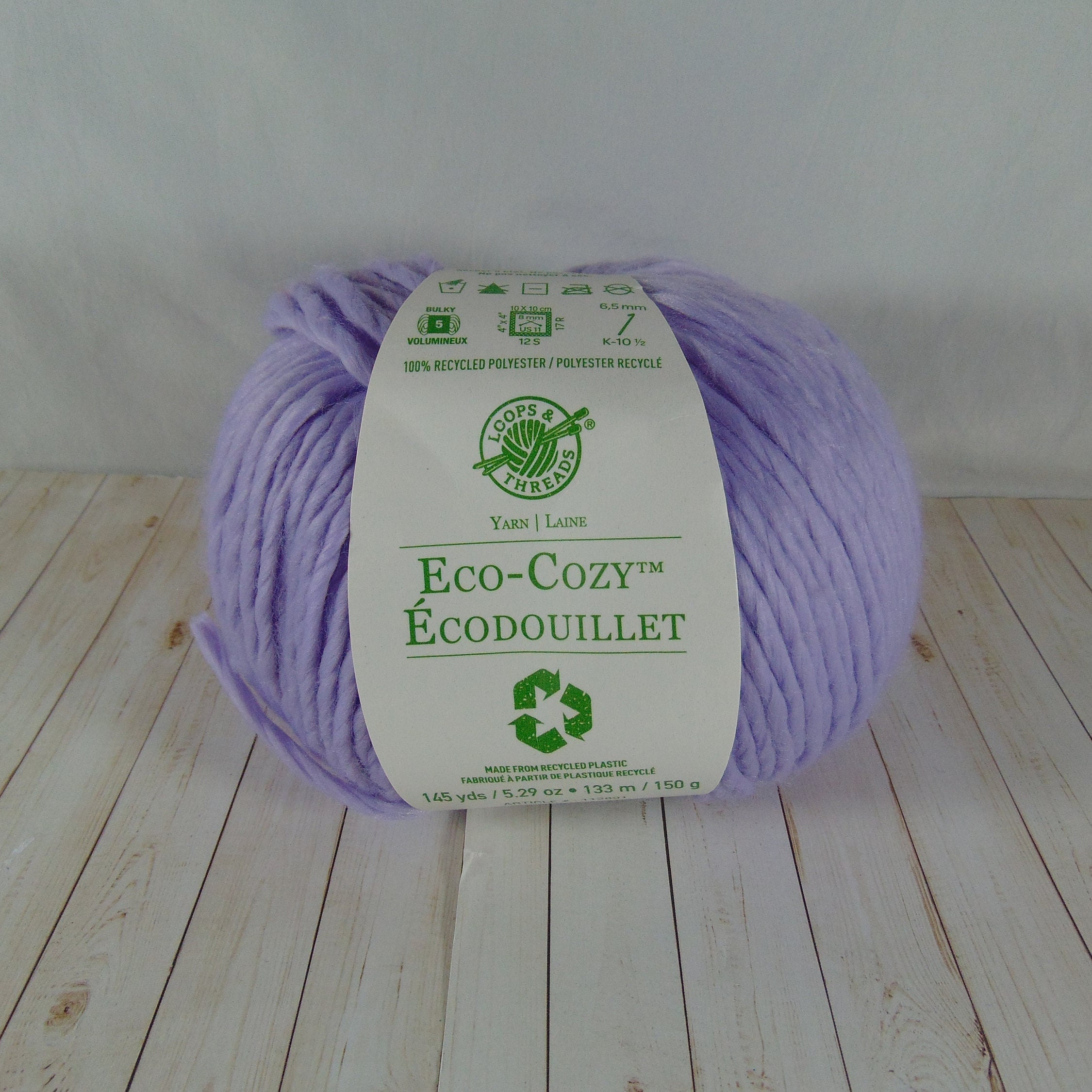 Anyone ever use Loops & Threads Eco-Cozy yarn? Is it difficult to