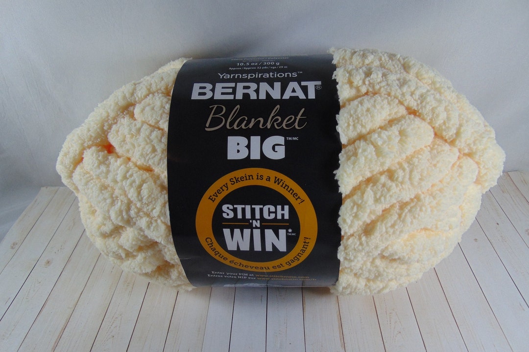 Yarnspirations Bernat Blanket Big Yarn Flax Etsy
