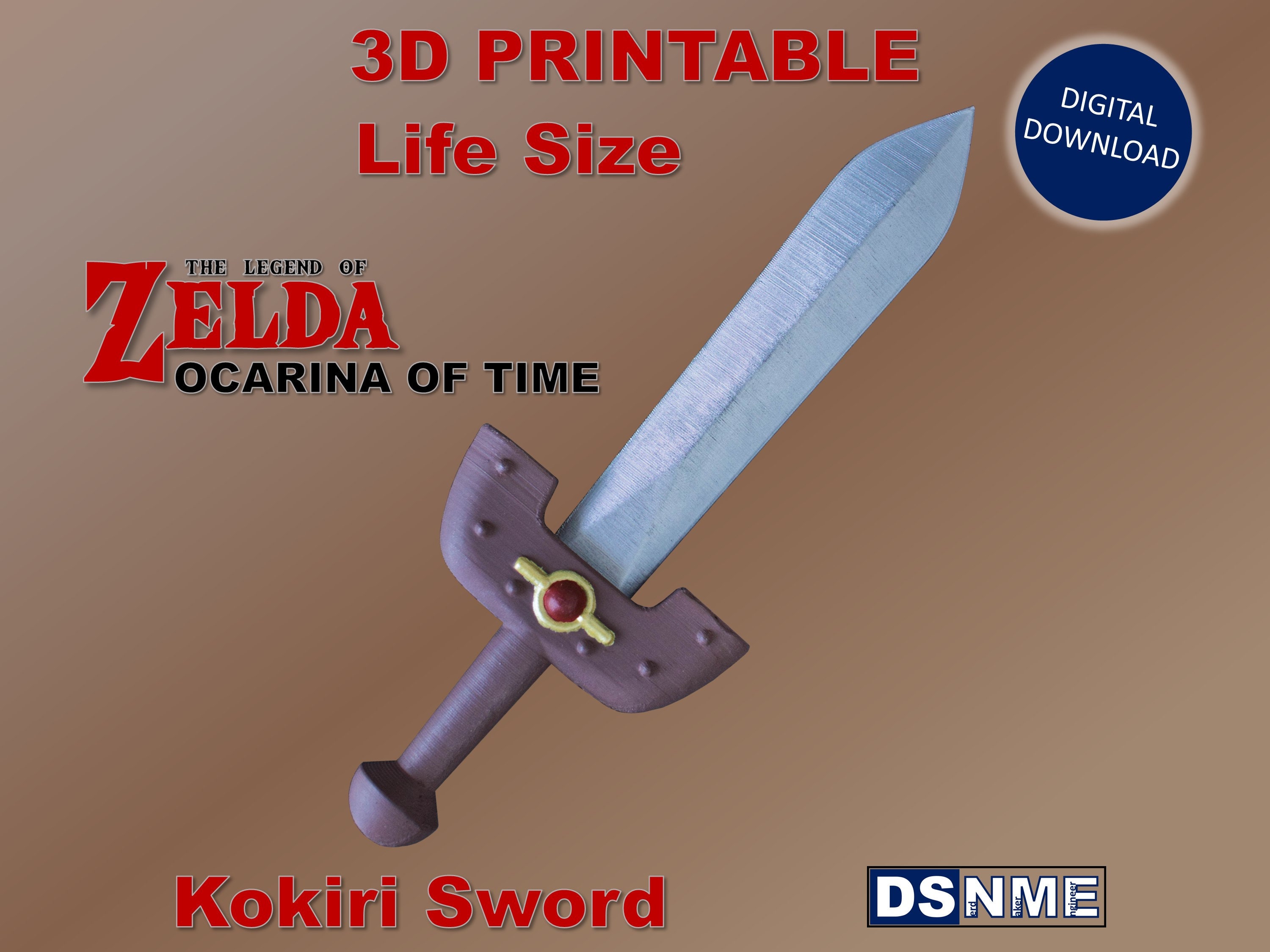 Legend of Zelda Ocarina of time 3D model 3D printable