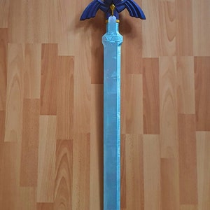 MASTER SWORD from Zelda Breath of the Wild Life Size STL files for 3D printing image 3