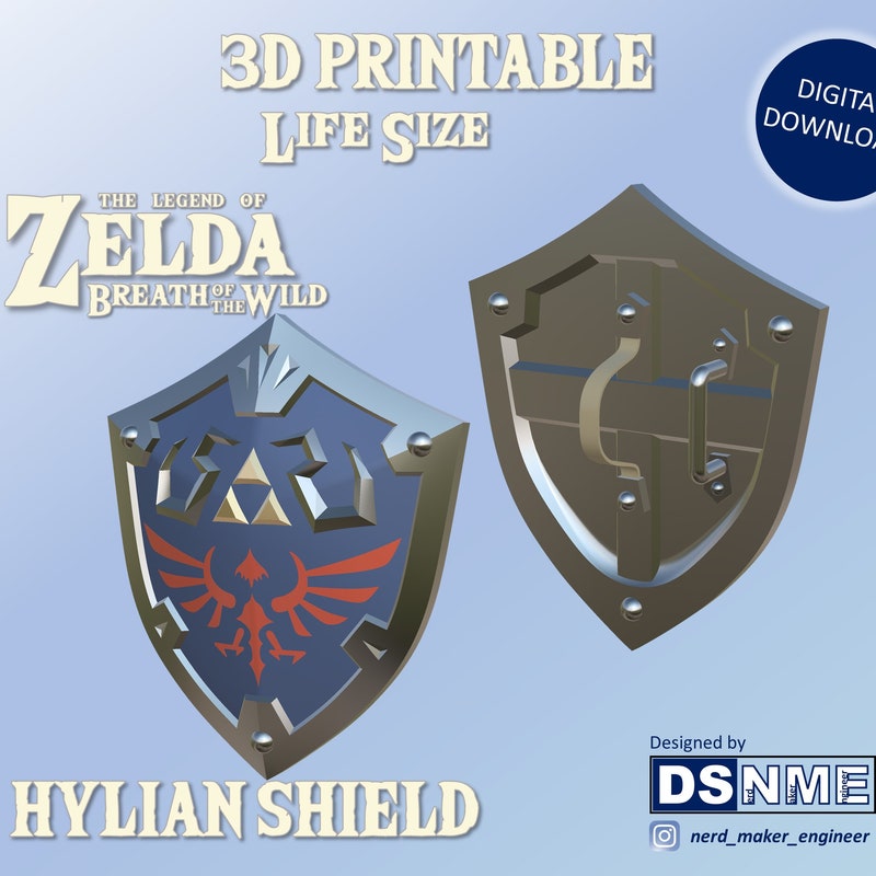 Hylian Shield - Etsy