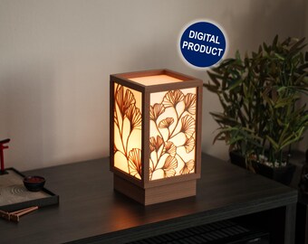 Ginkgo Line Art Lamp