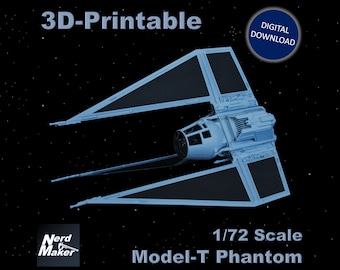 Model-T Phantom - 1/72 scale - (STL files for 3D-printing)