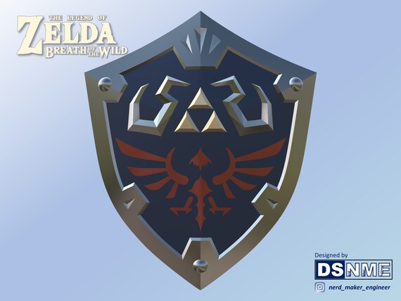 ゼルダの伝説 ブレス オブ ザ ワイルドのハイリアの盾 - 実物大