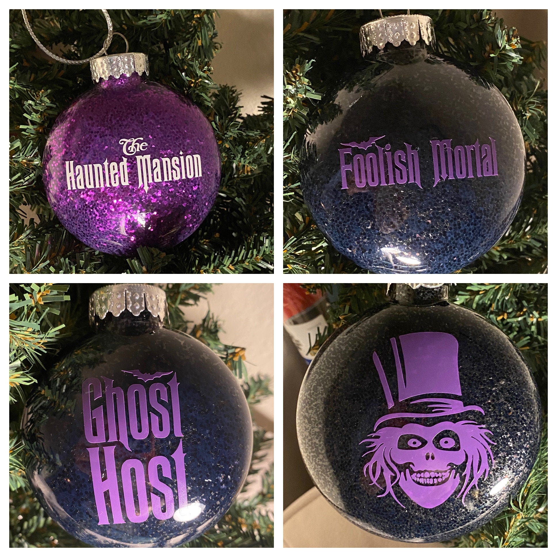 Haunted Mansion Ornament / Custom Ornament / Christmas / Etsy