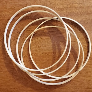 Wooden hoop diameter 8 inch