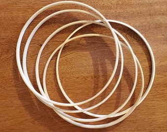 Wooden hoop diameter 8 inch