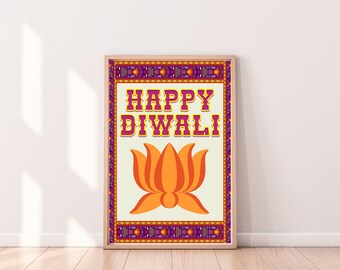 Diwali Decoration, Diwali Pintables, Diwali Gift, Diwali Poster Set, Diwali Decor, Diwali Decorations, Printable Diwali Poster Set