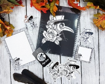 Plague Doctor - Stationery Set Bundle