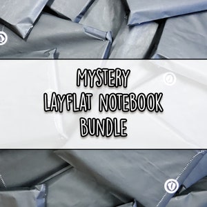 DEFECTIVE Layflat Softcover Notebook Mystery Bundle