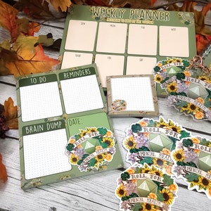 Roll for Mental Health D20 Stationery Bundle - Etsy Australia