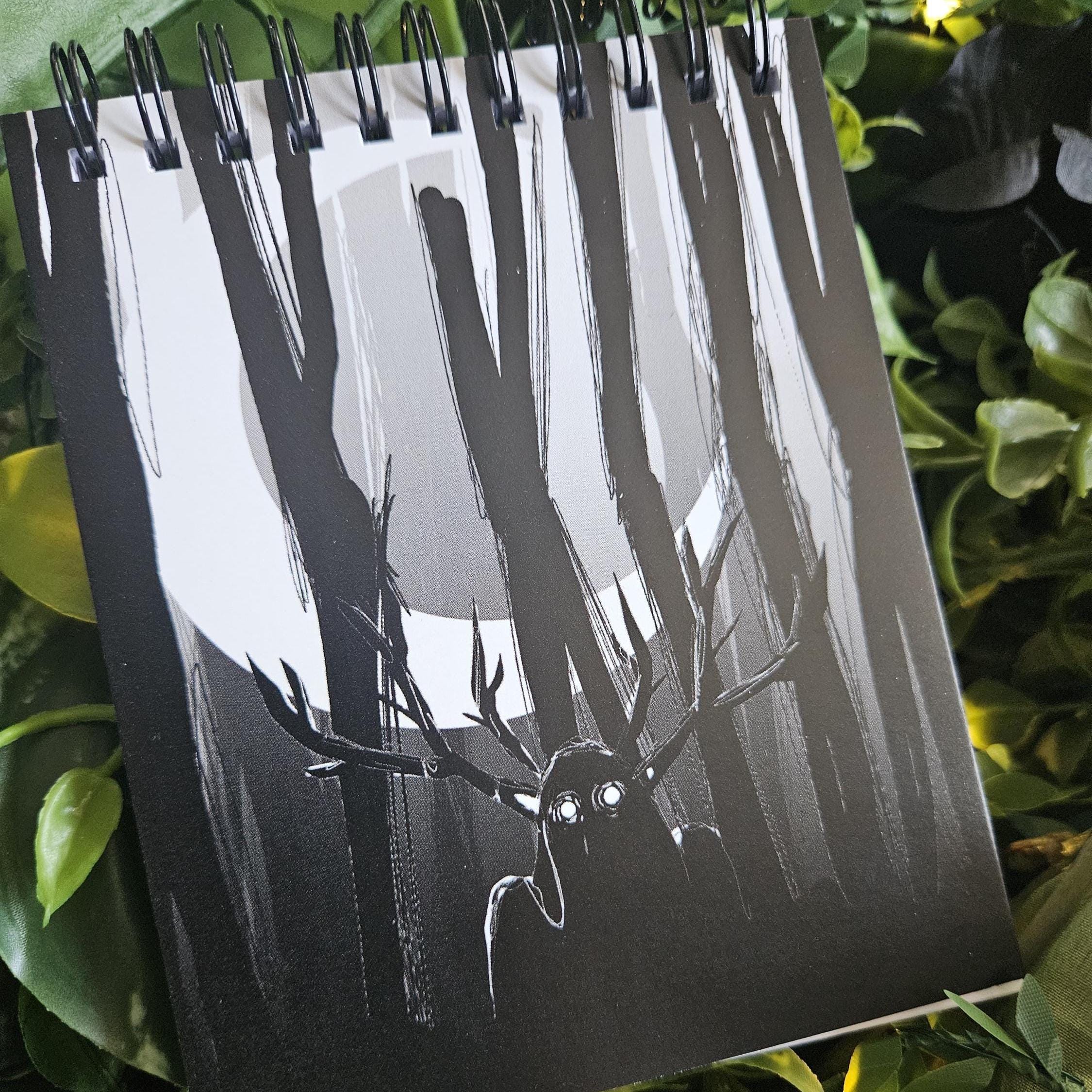 Notebook Watcher 4x5 Inches HANDMADE Top Bound SPIRAL NOTEBOOK: the Watcher - Etsy
