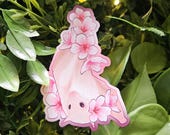 MAGNET: Cherry Blossom Sakura Bat 'Frankie'