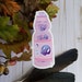 GLOSSY STICKER: Pastel Pink Glass Bottle Drink Skull Sticker , Skull Drink Sticker , Skull Pink Sticker , Pink Drink Sticker , Glass Bottle 