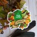 GLOSSY STICKER: Ranger Class D20 Sticker , Ranger Dice D20 , Ranger Class Die Sticker , Ranger Sticker , Dice Sticker , Dice Stickers , D20