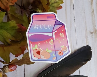 Peach Milk Etsy