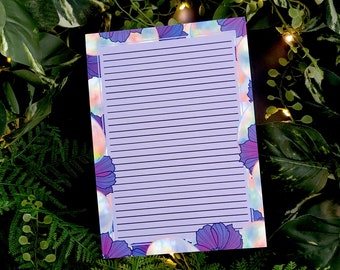 NOTEPAD: Opal and Cosmos Crystal To Do List , Opal Crystal Notepad , Opal Crystal To Do Notepad , Opal Crystals