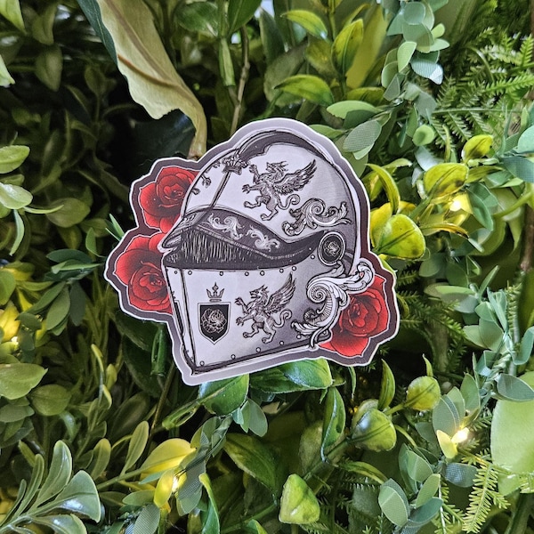 MATTE STICKER: Eques Fatali "Knight of Fate" - December Stationery Club STICKER Only