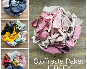 Stoffrestepaket Stoffreste Jersey