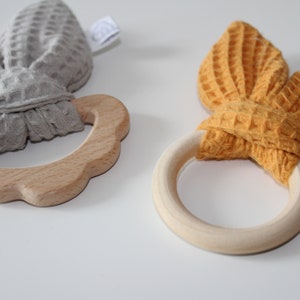 Greifling Crackling orejas bebé biting anillo niño nacimiento bautismo bebé fiesta regalo imagen 8