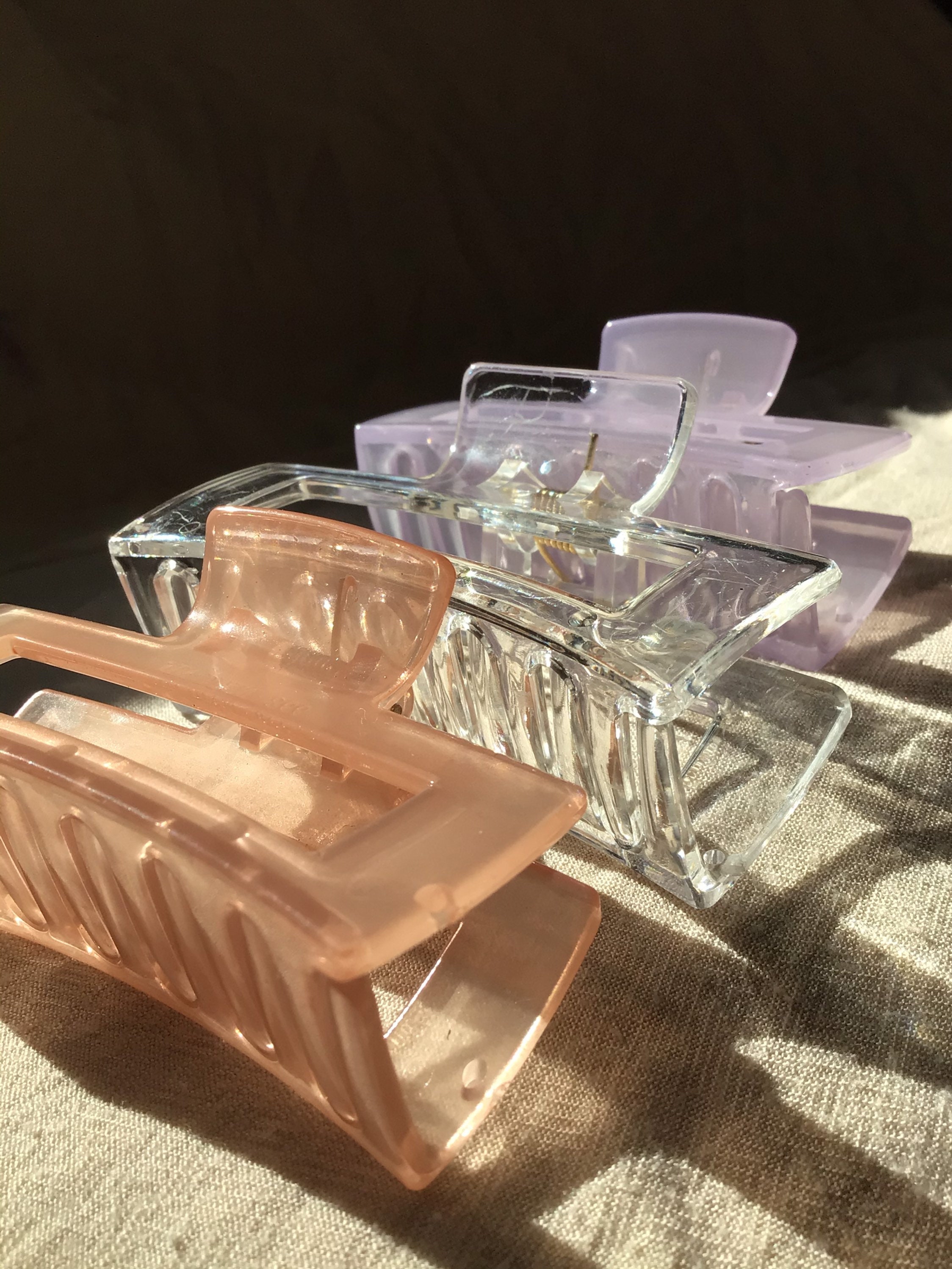 MEDIUM Pastel Colored Hair Claw Clips Alligator Clips Etsy