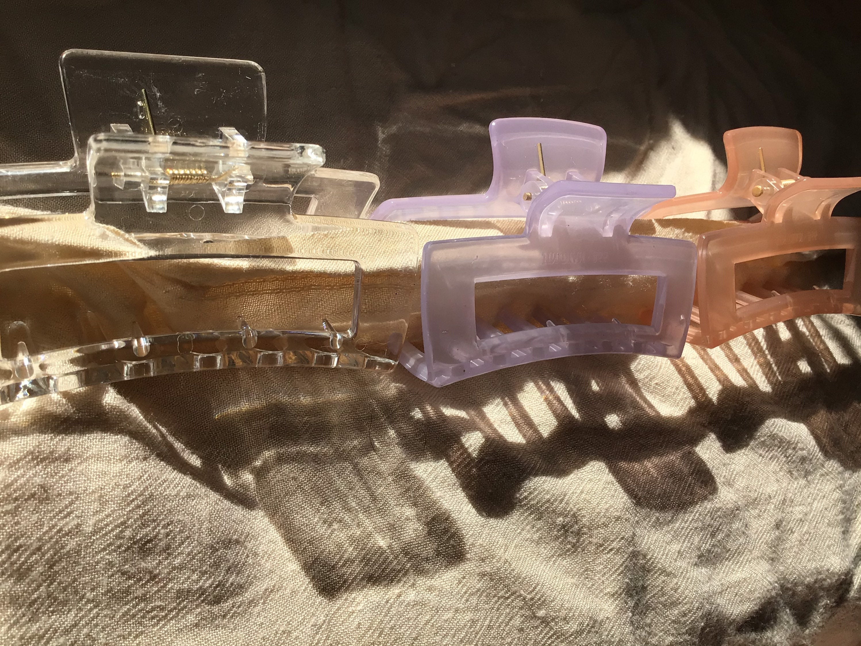 MEDIUM Pastel Colored Hair Claw Clips Alligator Clips Etsy Canada