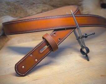 Handmade Full-Grain Leather Belt – Built for a Lifetime | Western Work Belt