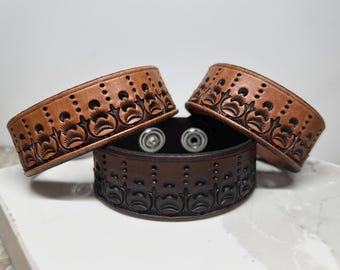 Leather Cuff Bracelet Style 1