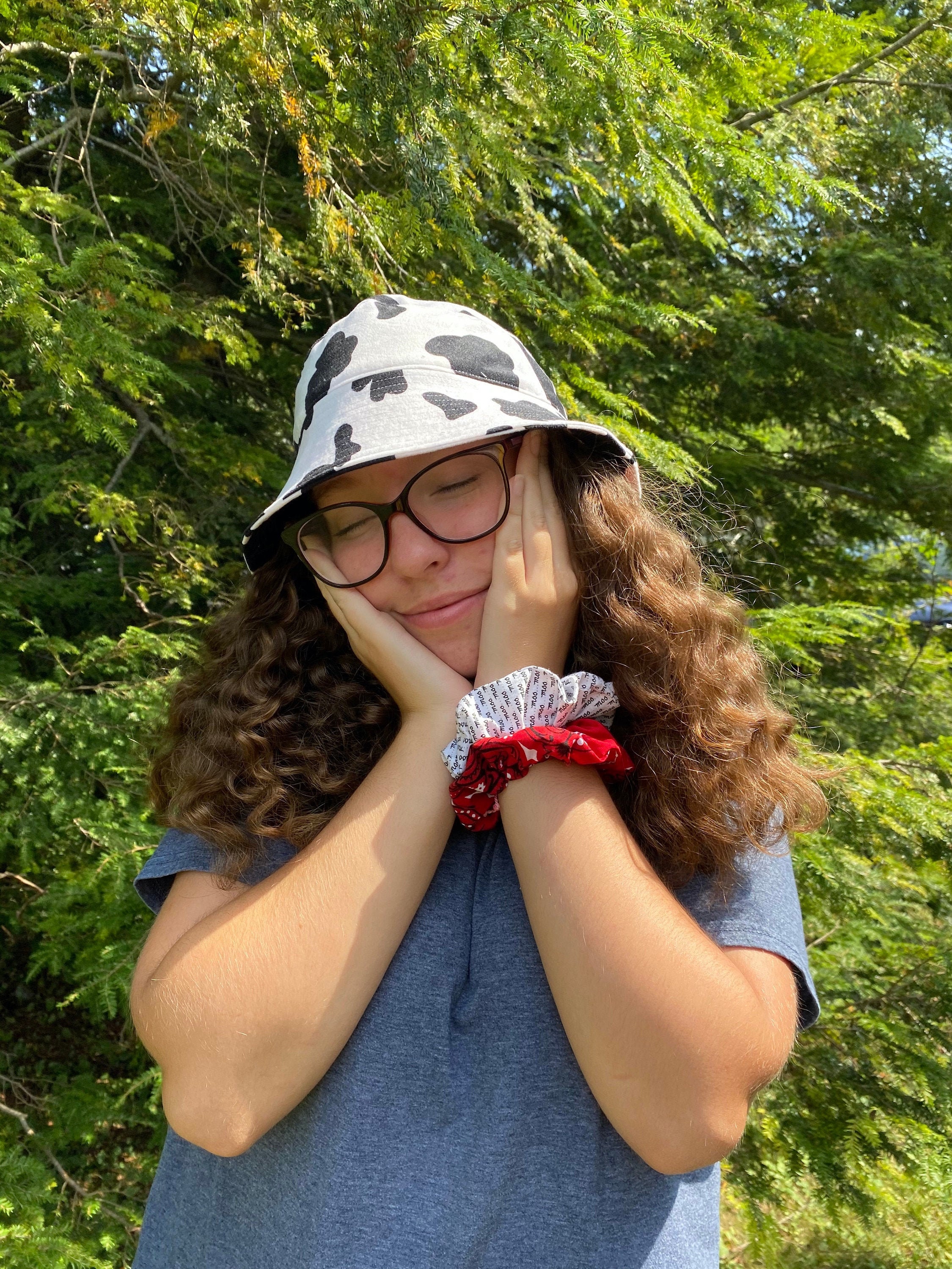 matching bucket hats