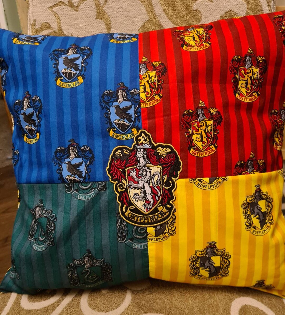 Harry Potter Cushion All 4 Houses. Now With Choose Your Own Etsy