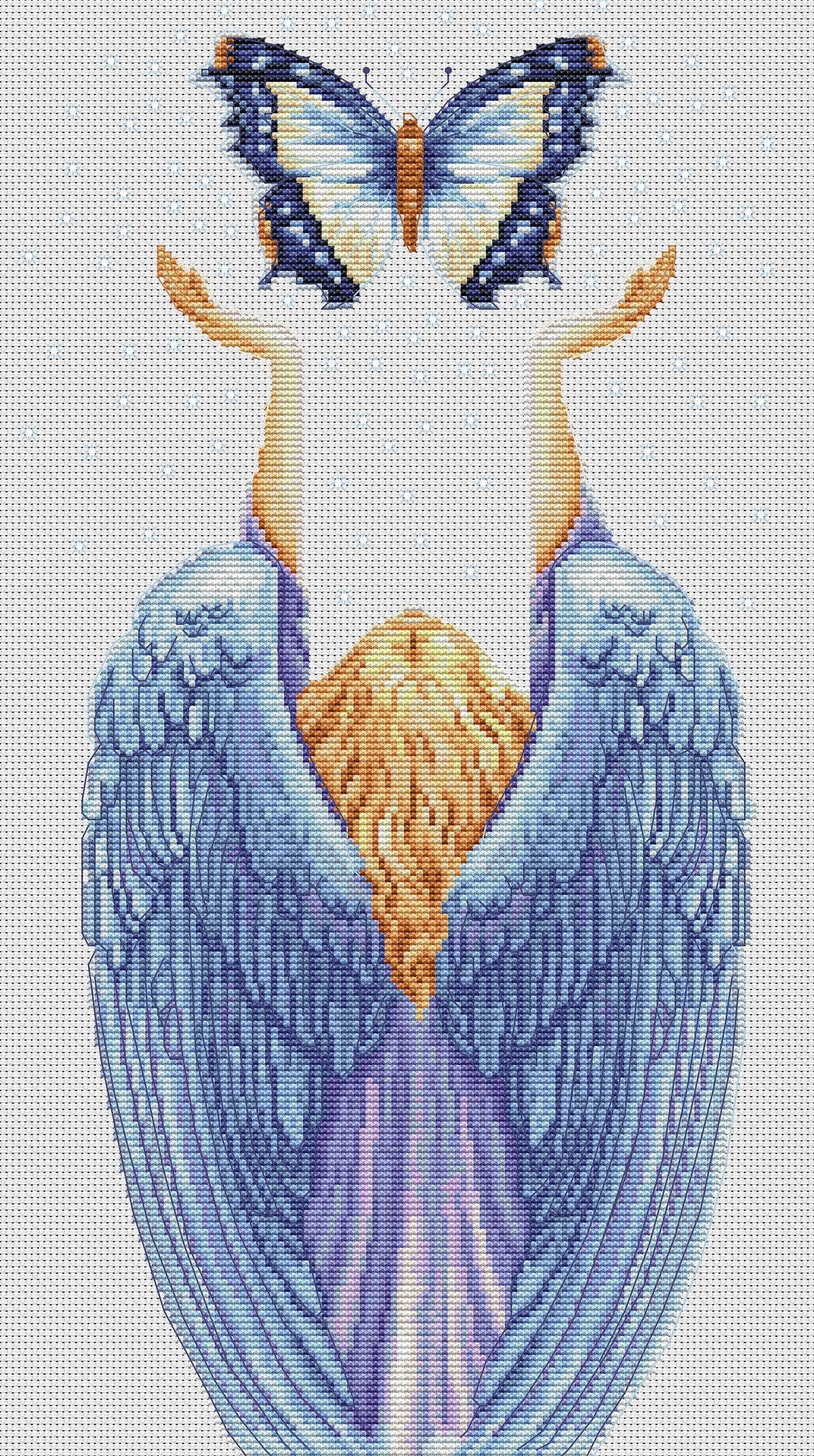 Maydear Stamped Cross Stitch Kits 14CT PrePrinted CrossStitching