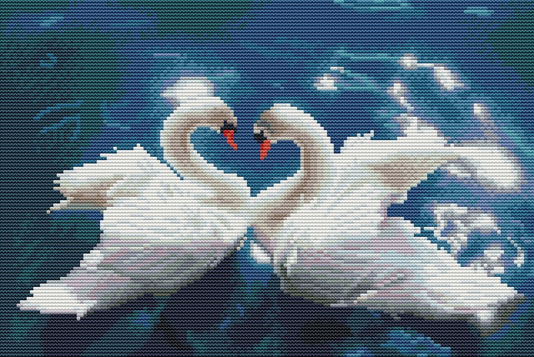 Maydear Stamped Cross Stitch Kits 14CT Preprinted Etsy