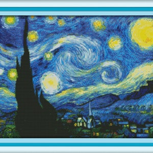 PDF Pattern - Van Gogh The Starry Night