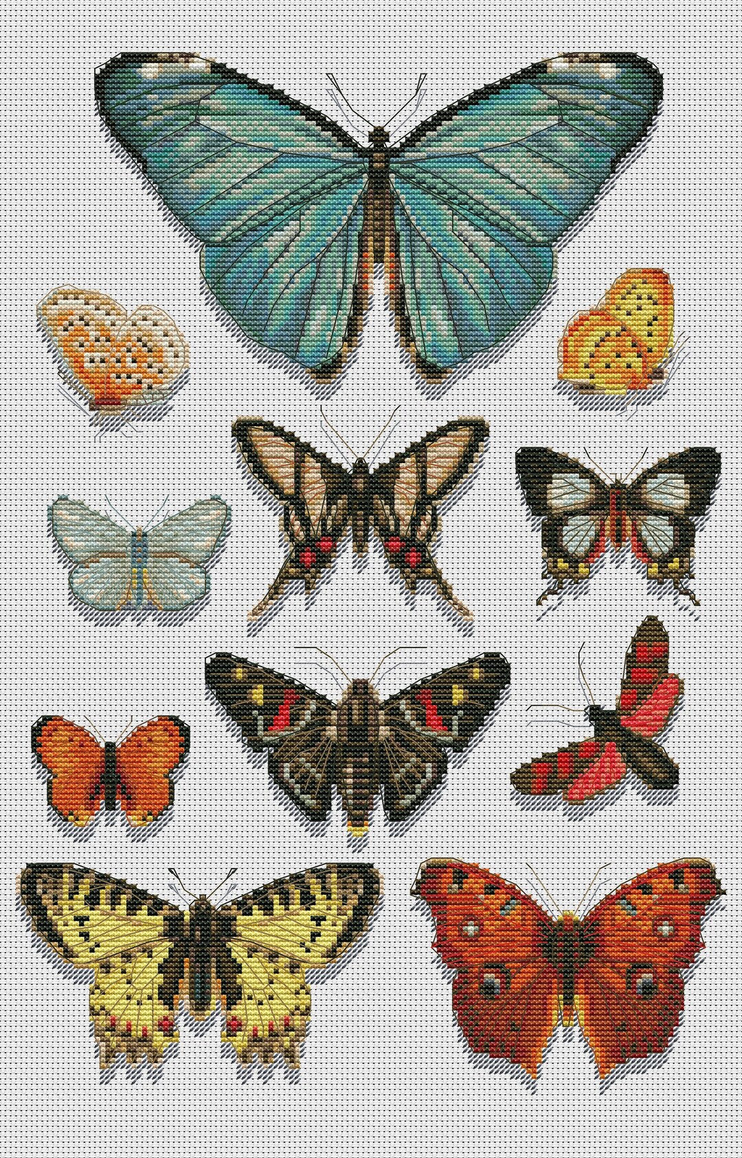 Maydear Stamped Cross Stitch Kits 14CT Preprinted Etsy