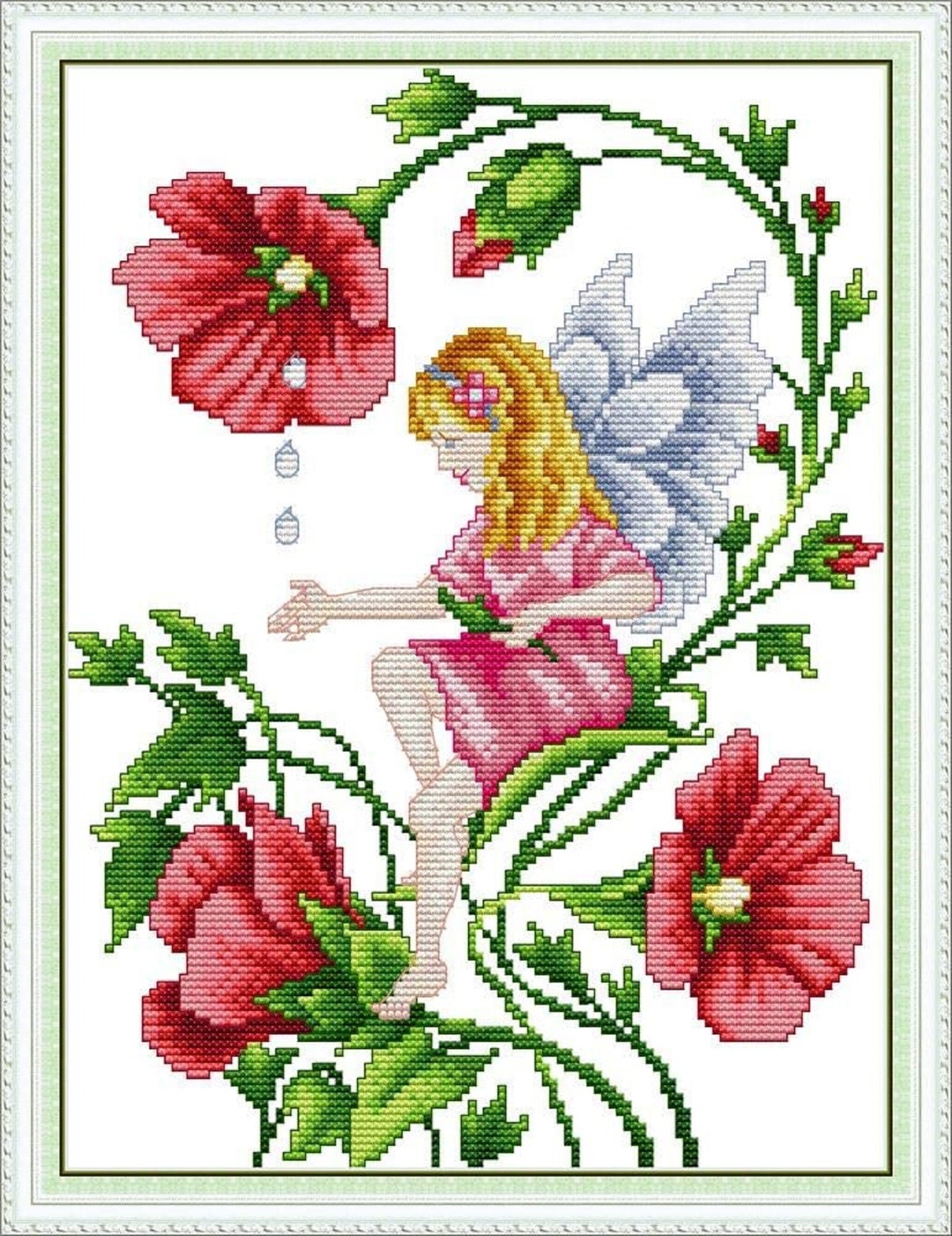 Maydear Cross Stitch Kits Stamped Full Range of Embroidery Etsy