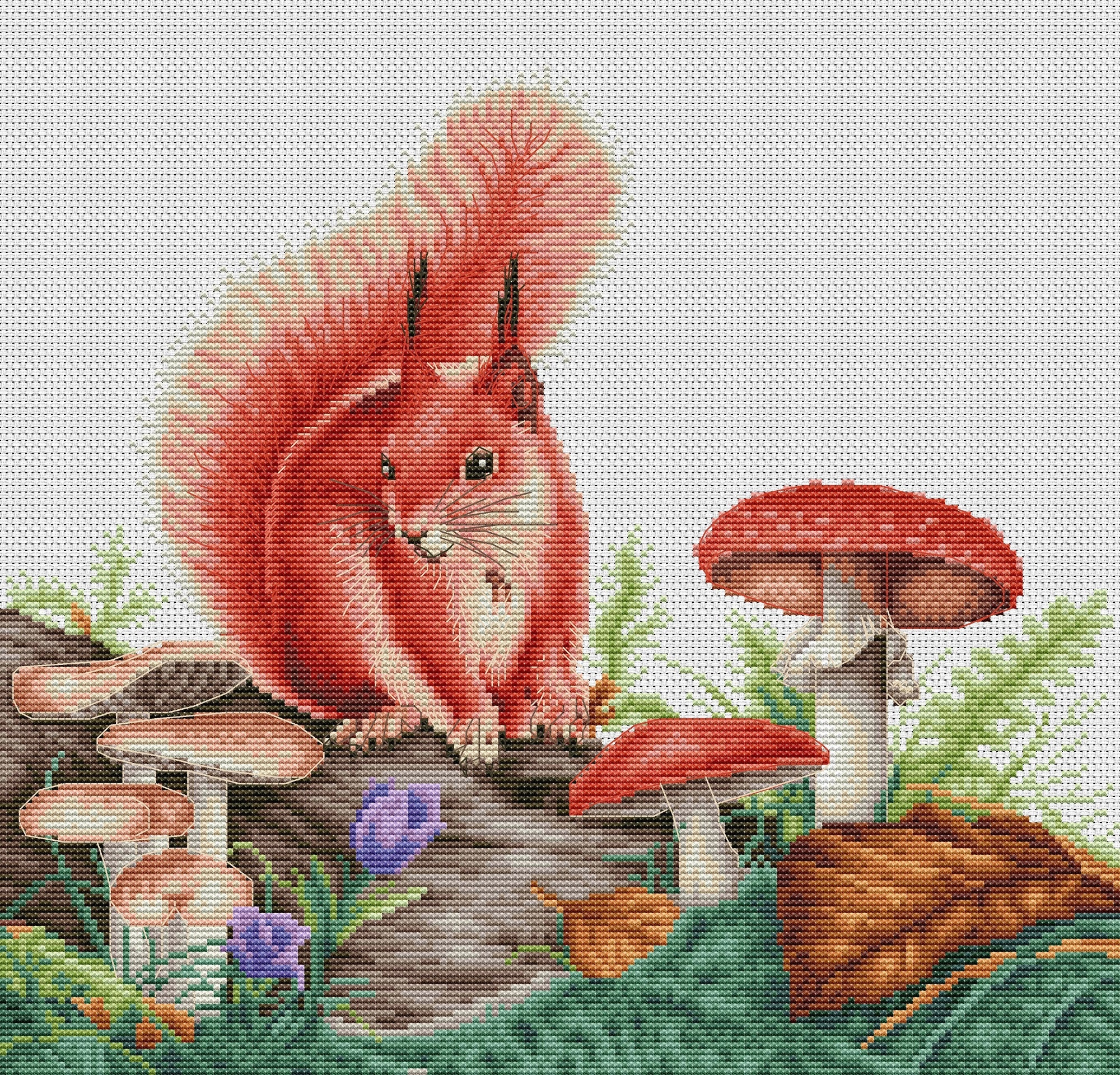 Maydear Stamped Cross Stitch Kits 14CT PrePrinted Etsy