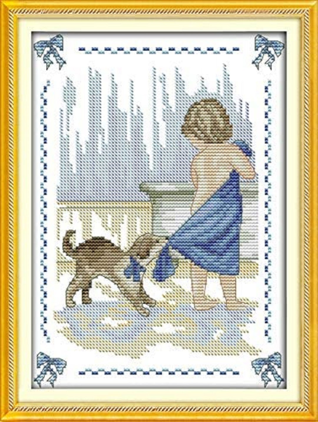 Maydear Cross Stitch Kits Stamped Full Range of Embroidery Etsy