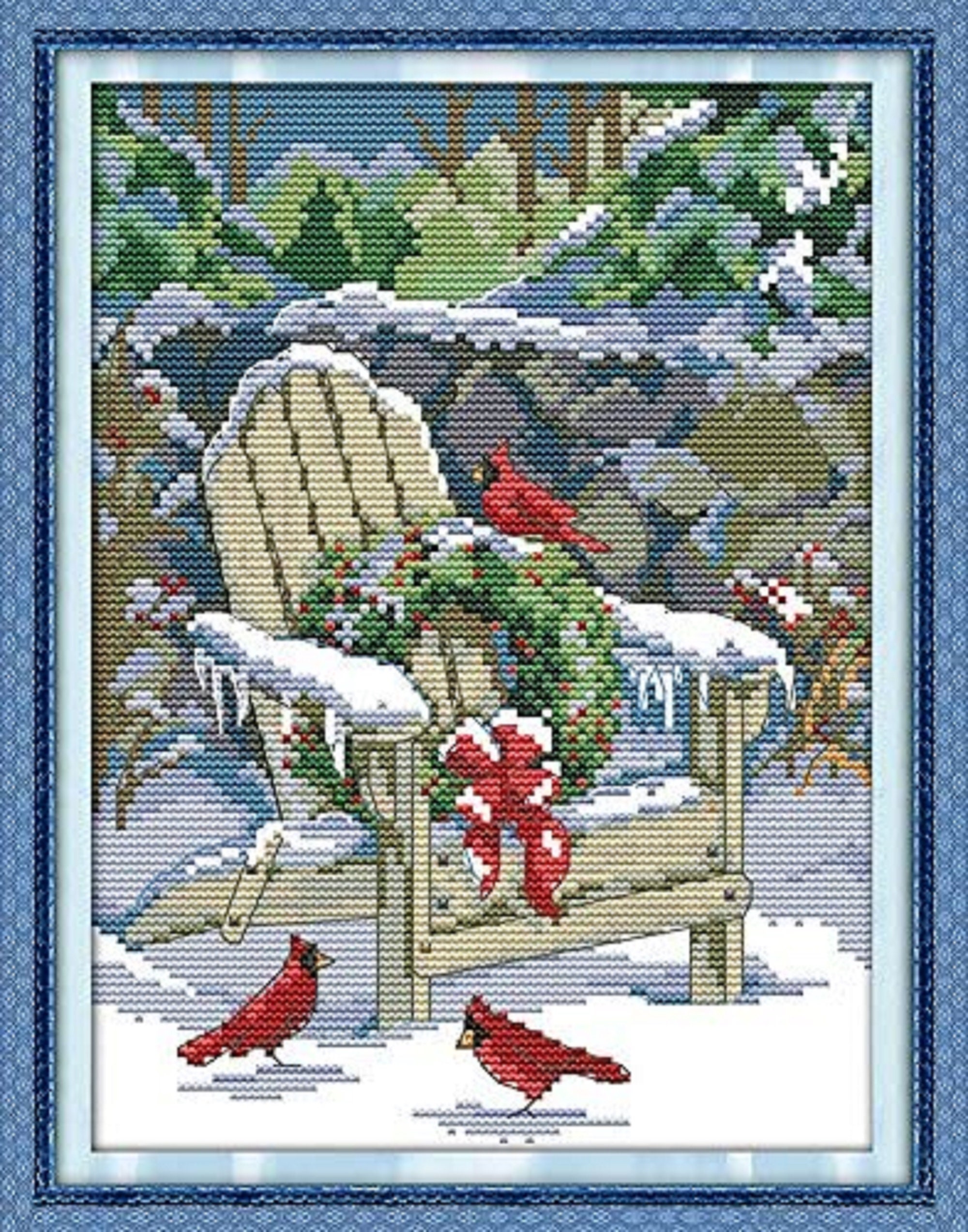 Maydear Cross Stitch Stamped Kits Full Range of Embroidery Etsy