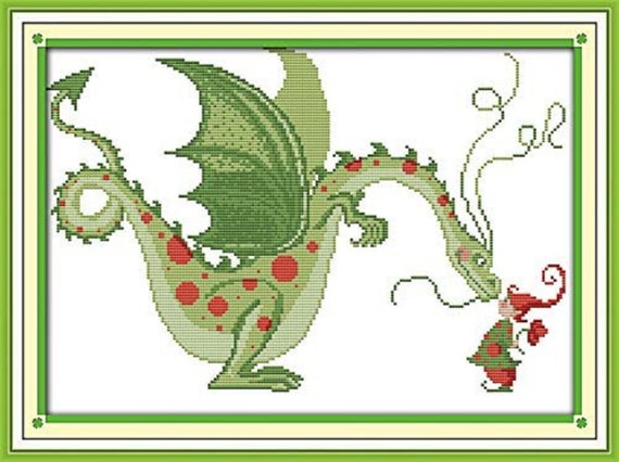 Maydear Cross Stitch Kits Stamped Full Range of Embroidery Starter