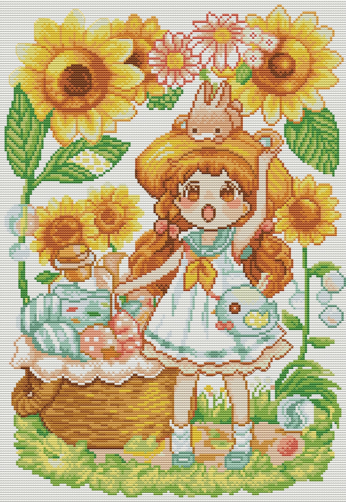 Maydear Stamped Cross Stitch Kits 14CT PrePrinted Etsy.de