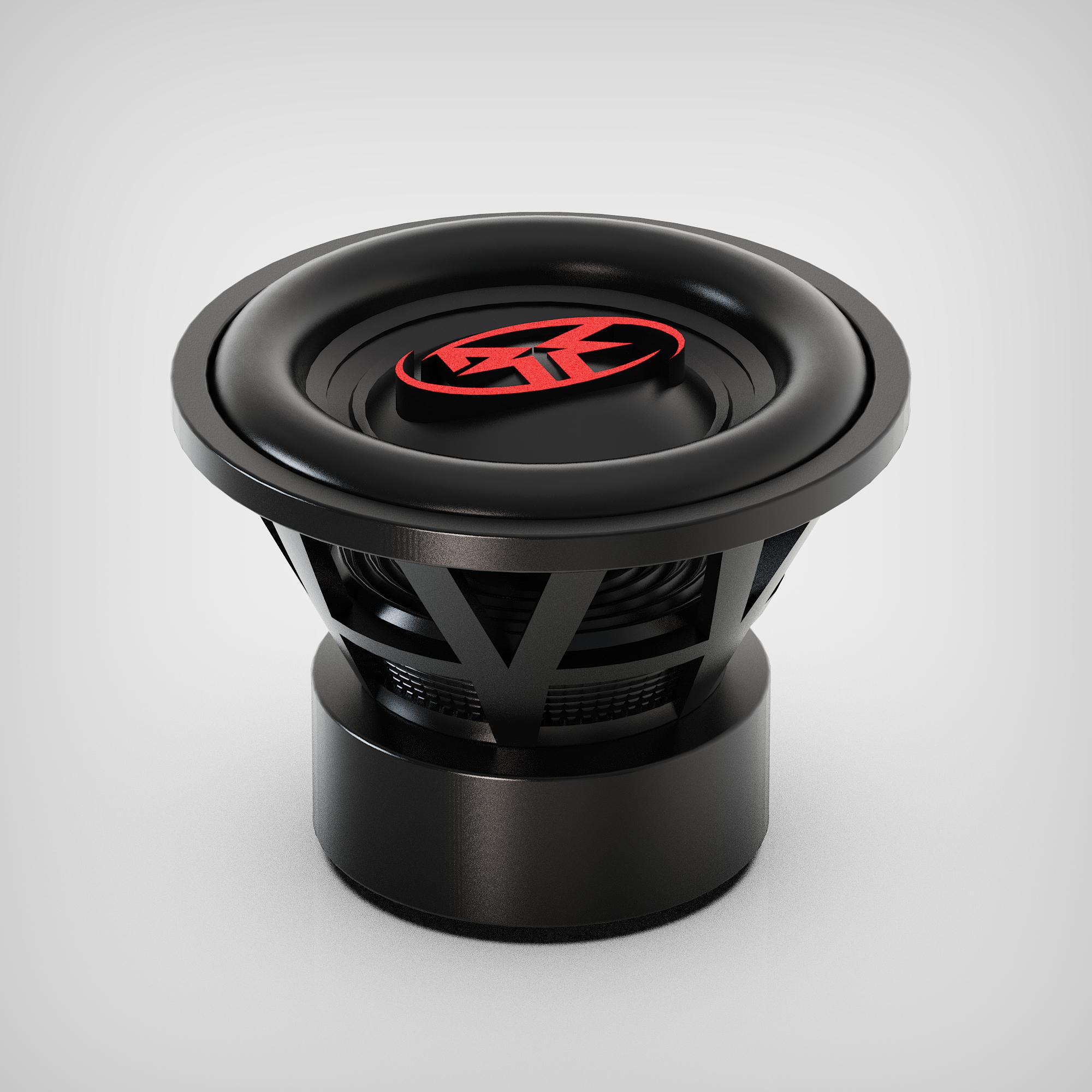 Rockford Fosgate Subwoofer – STL File for 3D Printing (digital