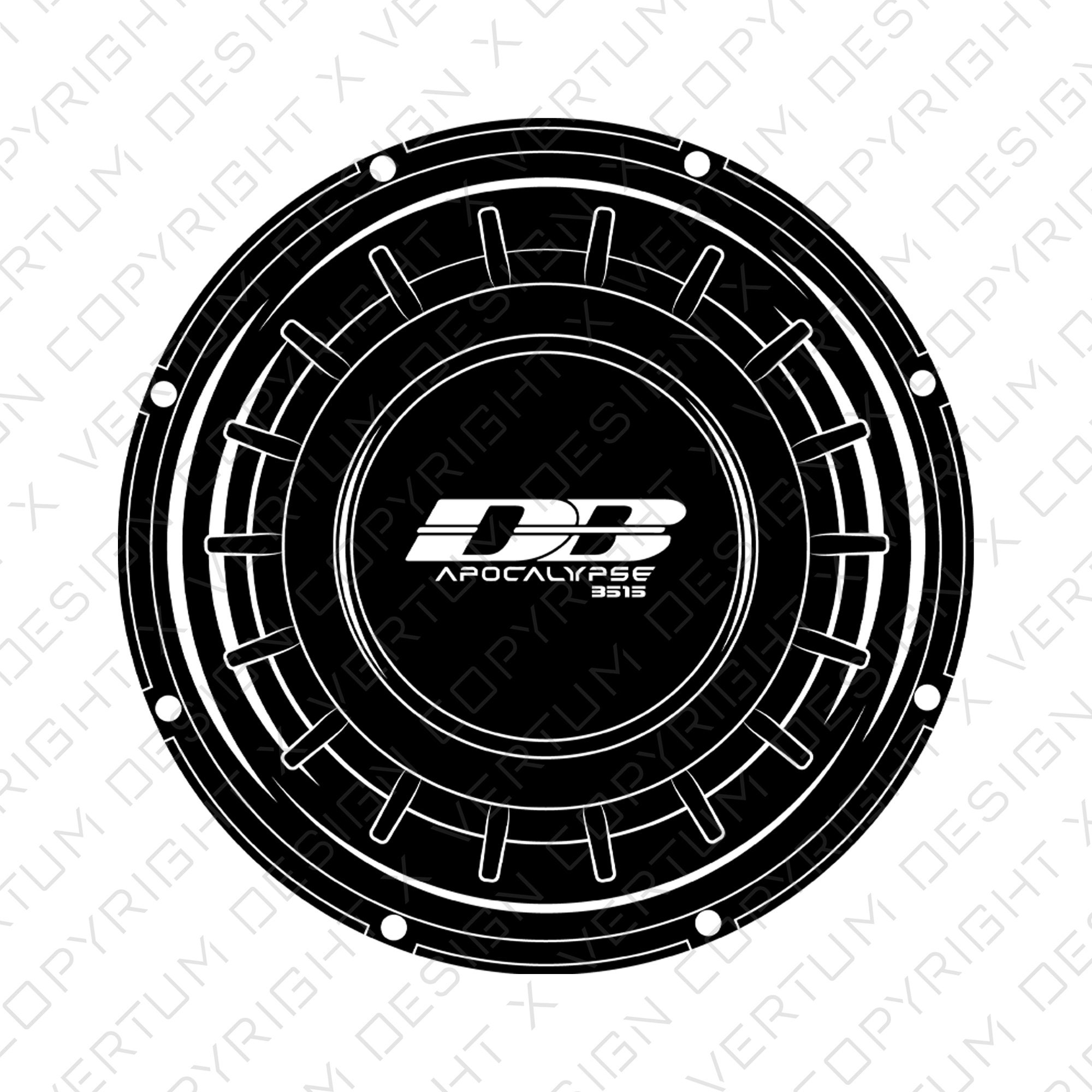 Alphard Deaf Bonce DB 3515 Subwoofer 