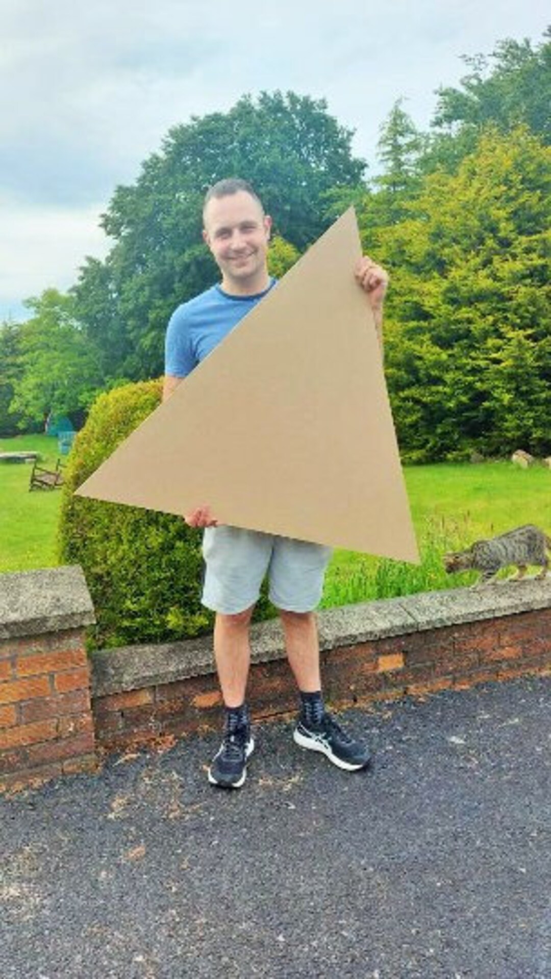 MDF Triangle 30-100cm/ Wooden Triangle/ Large Mdf Triangle/ 6mm/12mm ...