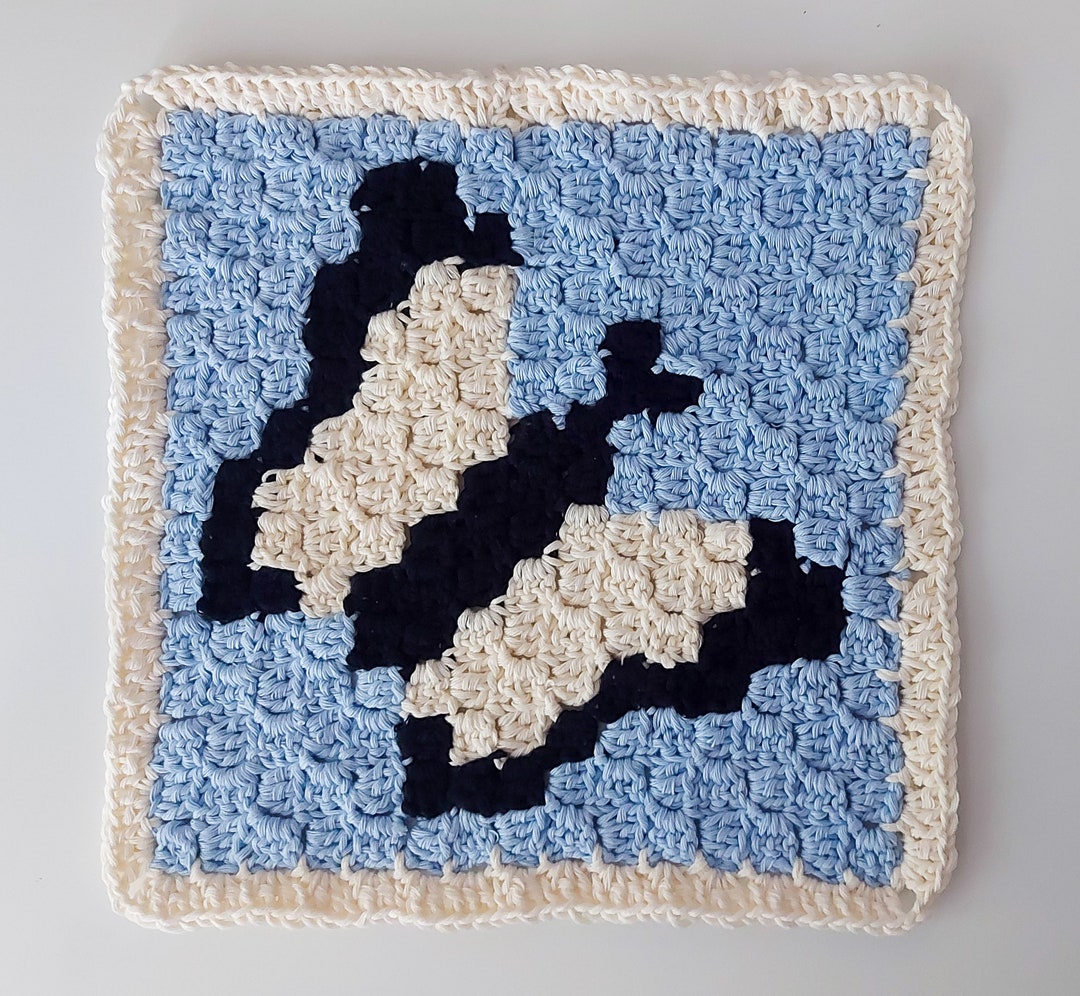 Butterfly & Frame - Mini C2C Patterns - Crochet Basics - Printable PDF ...
