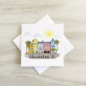 Rainbow Row Little Card
